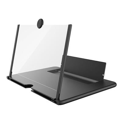 Premium Video Amplifying Screen Black ABS Plastic