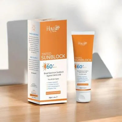 Haya Tinted Sunblock SPF 60+ 50ml Orange Cream