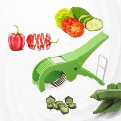 Multi Vegetable Cutter with 5 Blades ABS Plastic Kitchen Tool