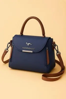 Women's Leather Top Handle Handbag 8x10