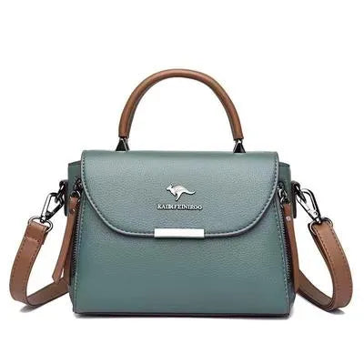 Women's Leather Top Handle Handbag 8x10