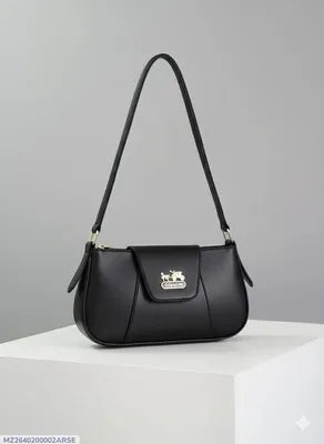 Women's Rexine Plain Shoulder Bag