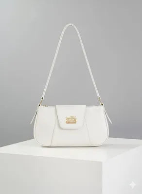 Women's Rexine Plain Shoulder Bag