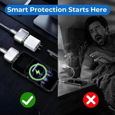 140W Smart Auto Stop Charging Adapter, Automatic Separator AI Full-Charge