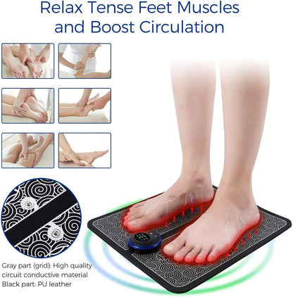 Ems Foot Massager - Electric Foot Massager Pad For ALL