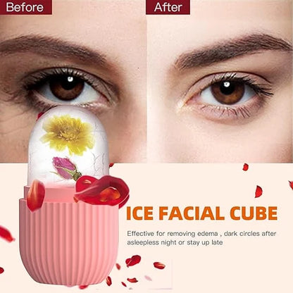face ice cube mold , Eyes and Neck Naturally Conditioning