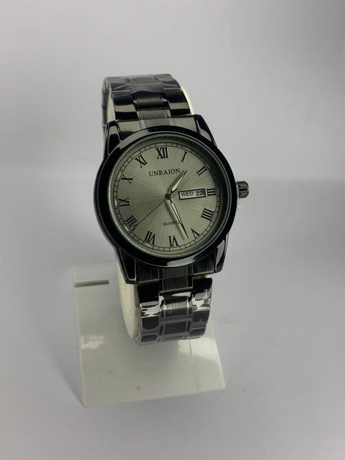 UNRAION Men's Watch – Classic Black, Elegant & Stylish